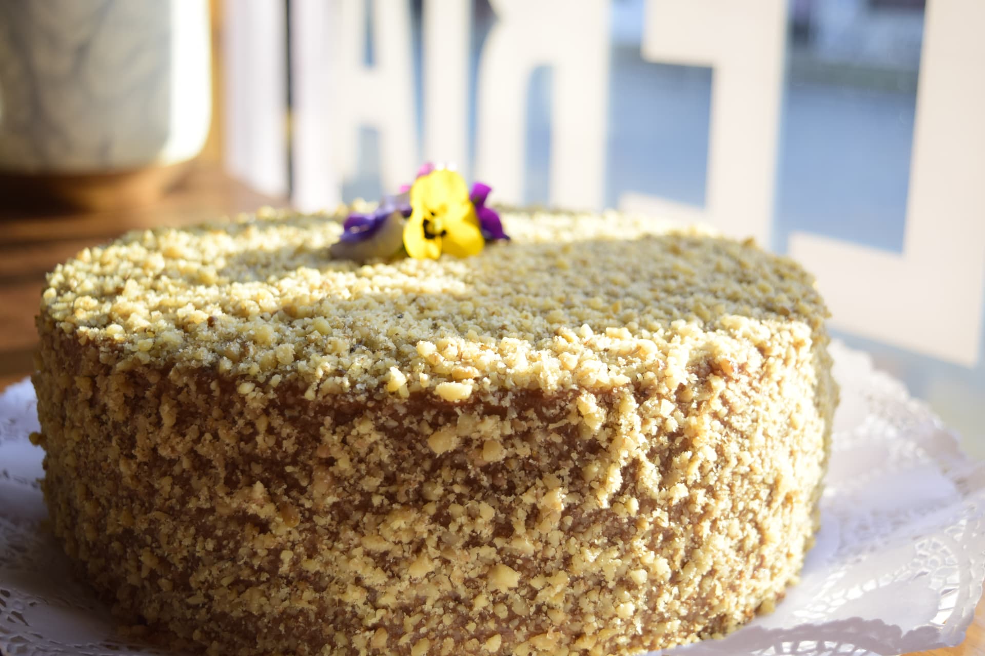 Torta Panqueque Nuez — No me olvides Pastelería